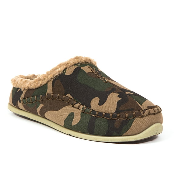 Deer Stags Kids' Lil Nordic Slipper - Camo- 6 Big Kid Medum