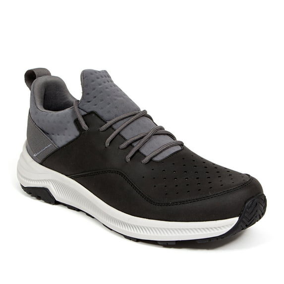 Deer Stags Men's Contour Water-Repellant Fashion Sneaker - Black/Grey - 8.5 Wide