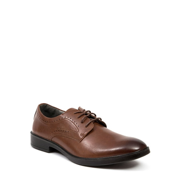 Deer Stags Men's Metro Dress Comfort Oxford - Brown - 12 Wide