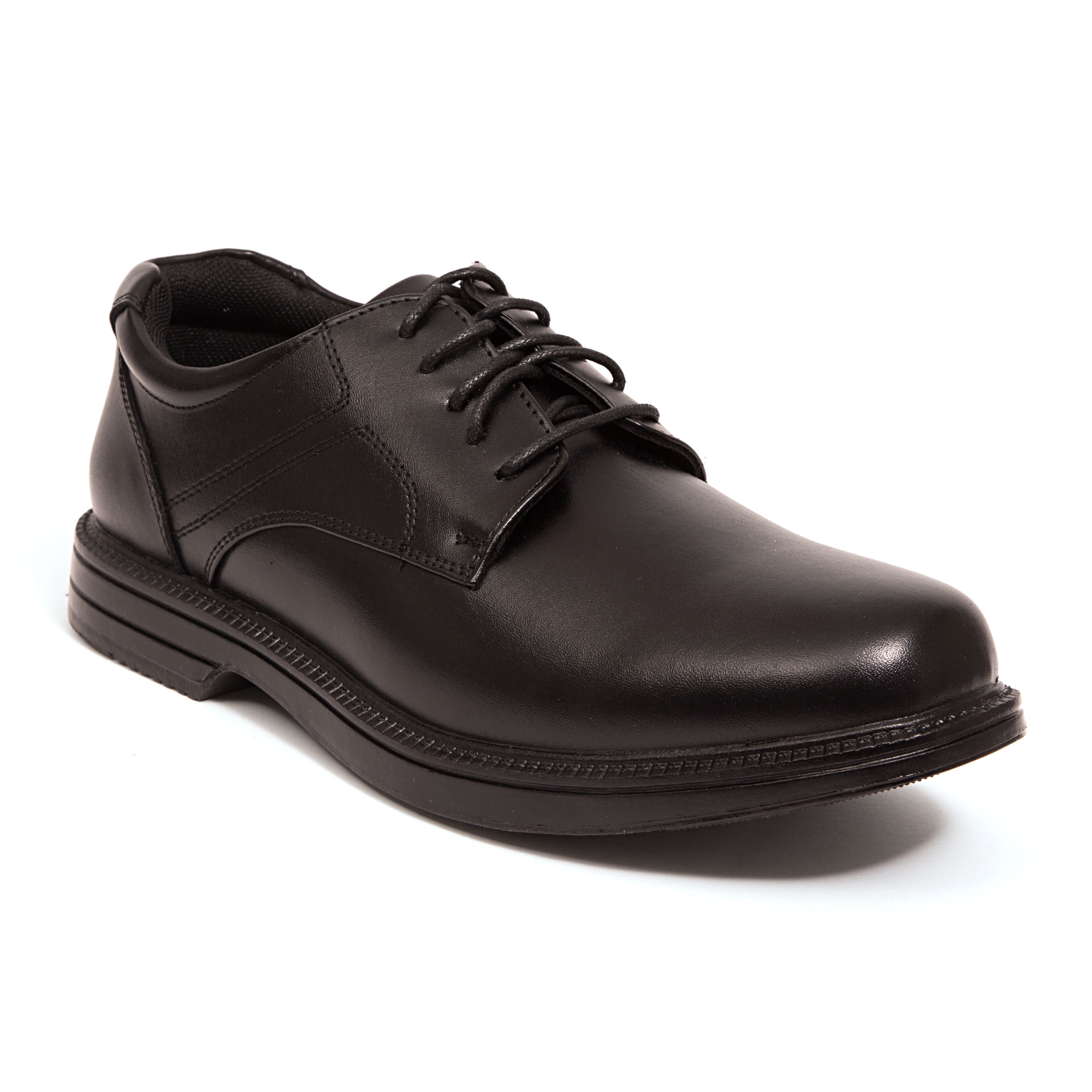 Deer Stags Men's Nu Times Waterproof Slip-Resistant Leather Oxford