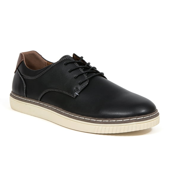 Deer Stags Men's Oakland Dress Fashion Sneaker - Black - 10.5. Wide