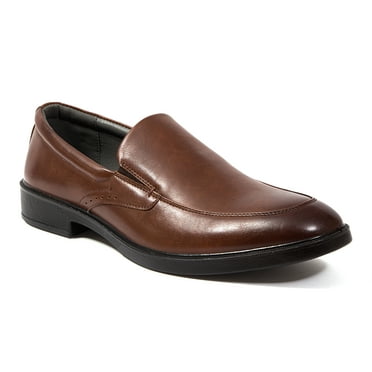 Deer Stags Men's Refine Dress Comfort Loafer - Brown - 14 Wide