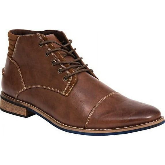 Deer Stags Men's Rhodes Memory Foam Dress Comfort Casual Fashion Cap Toe Chukka Boot (Wide Available)