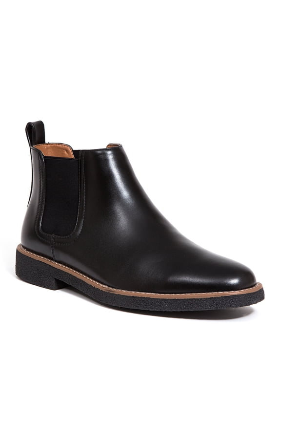 Men's Rockland Dress Comfort Chelsea Boot - Black/Black - 13 Medium