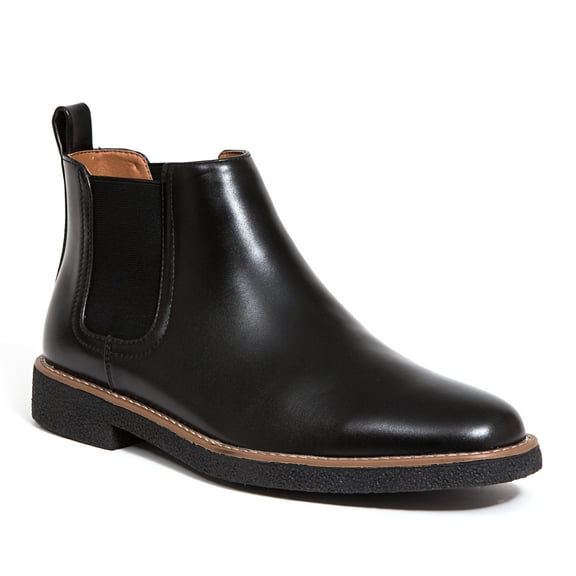 Deer Stags Men's Rockland Dress Comfort Chelsea Boot - Black/Black - 9 Medium