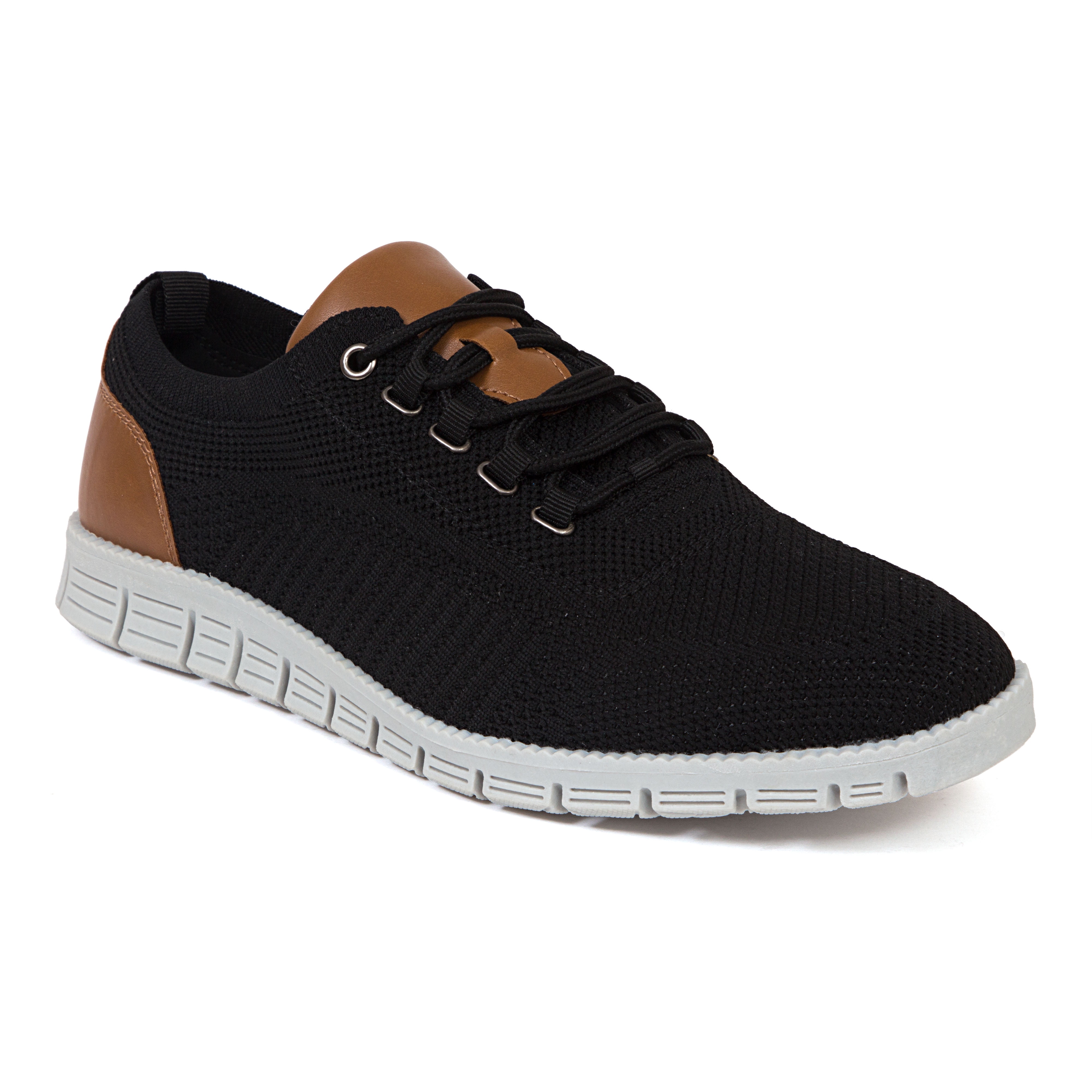 Deer Stags Men's Status Comfort Fashion Sneaker - Black/Brown - 10.5 ...