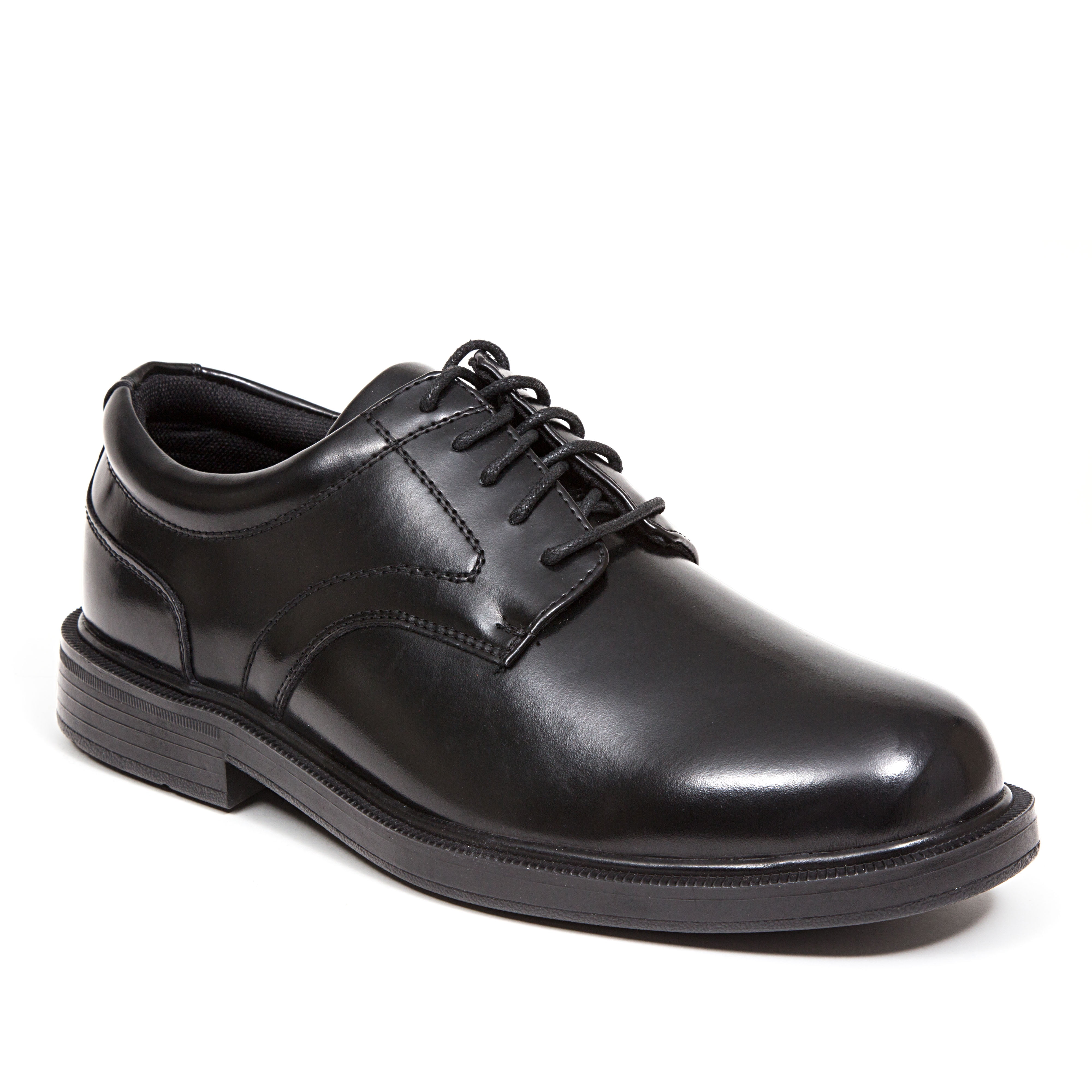 Deer Stags Men's Times Leather Dress Comfort Oxford - Black - 13 Medium