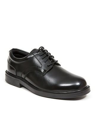 Walmart mens dress shoes black outlet