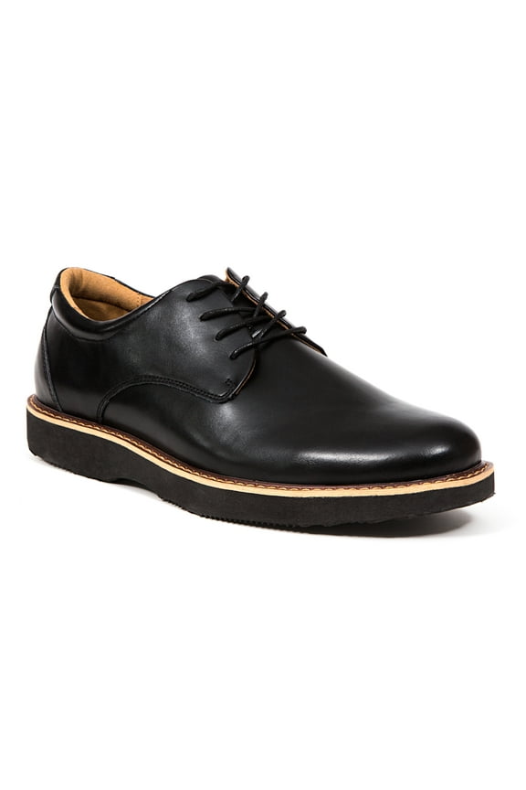 Men's Walkmaster Plain-Toe Water-Repellant Oxford - Black - 11 Medium