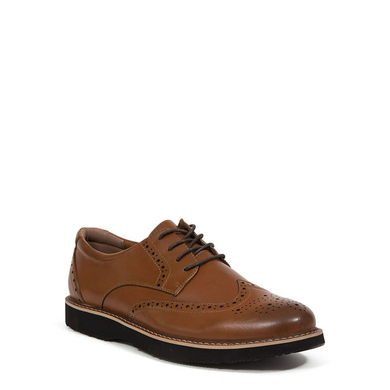 Deer Stags Men s Walkmaster Wingtip Oxford Leather Shoe Wide Available