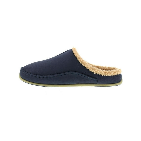 Deer Stags Mens Nordic Faux Suede Indoor/Outdoor Mule Slippers