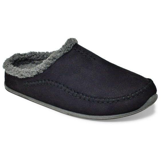 Deer Stags Slipperooz Men's Nordic Slippers Color: Black Size: M14W16