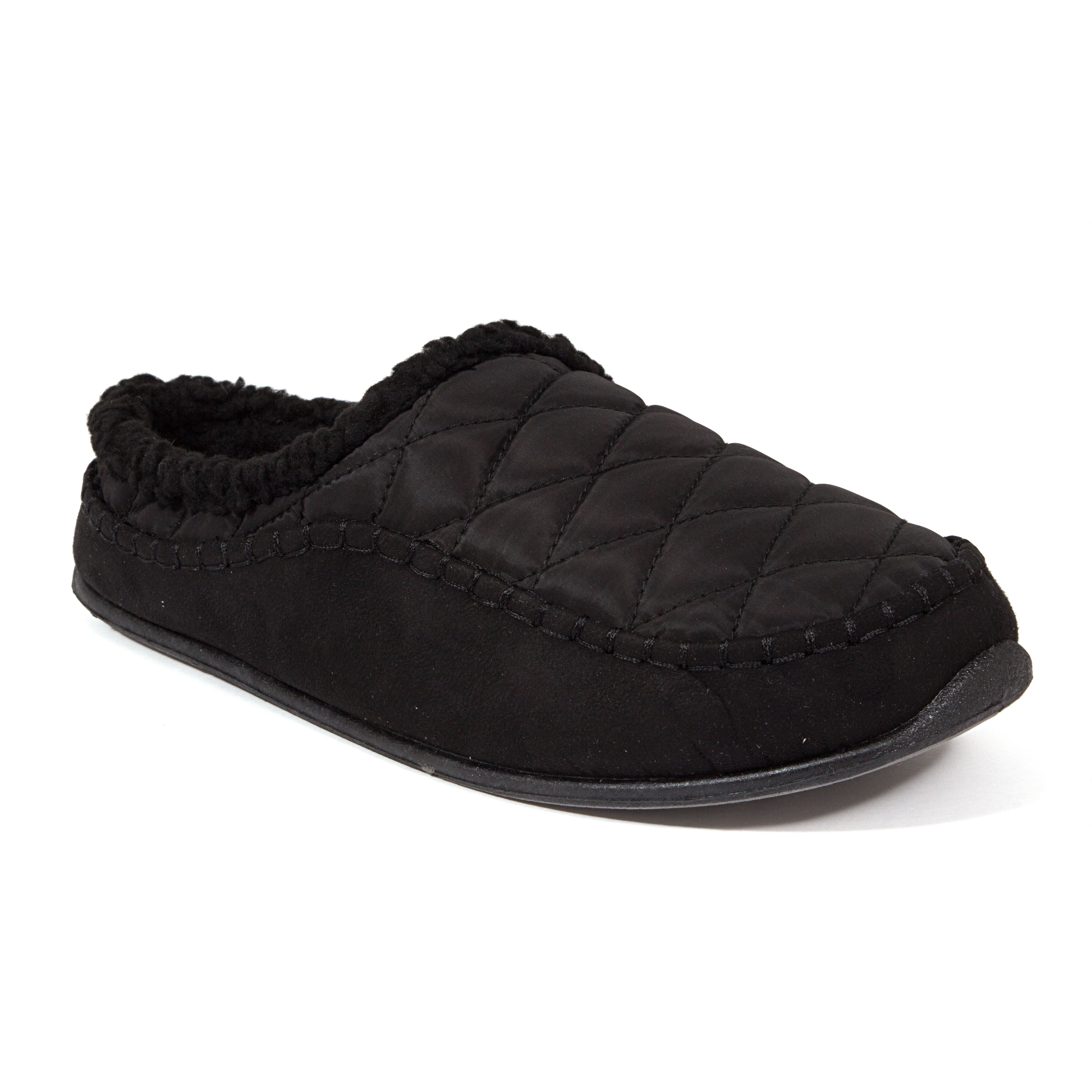 Deer Stags Unisex Alma Slipper - Black - 11 Medium