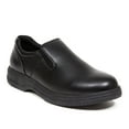 thumbnail image 1 of Deer Stags Unisex Manager Slip-Resistant Workwear Loafer - Black - 7.5 Wide, 1 of 5