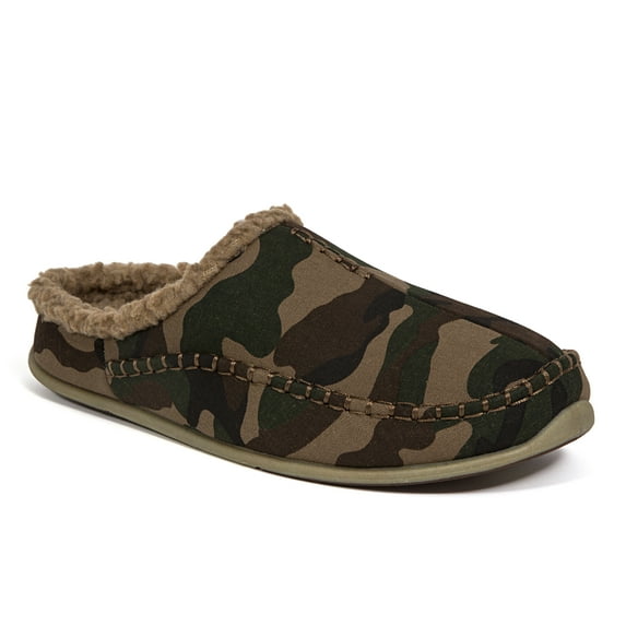Deer Stags Unisex Nordic Canvas Slipper - Camouflage - 13 Medium