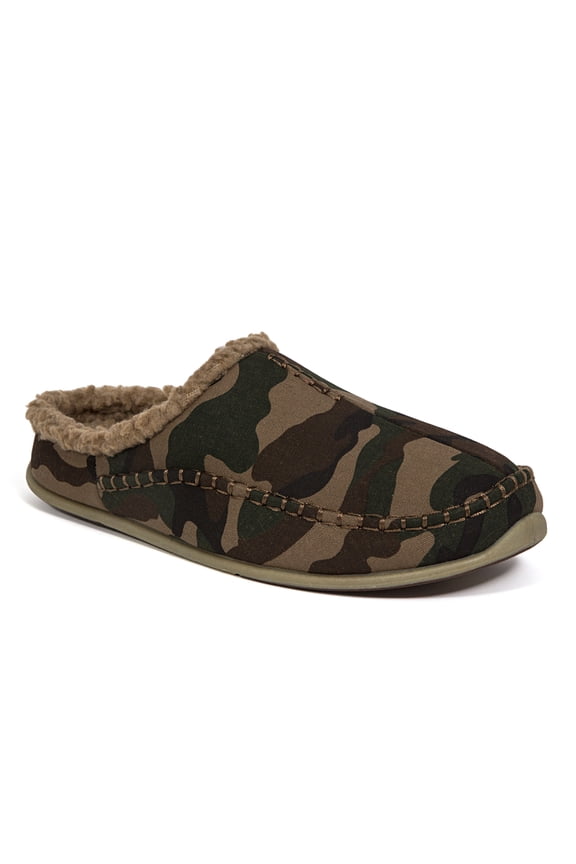 Unisex Nordic Canvas Slipper - Camouflage - 9 Wide