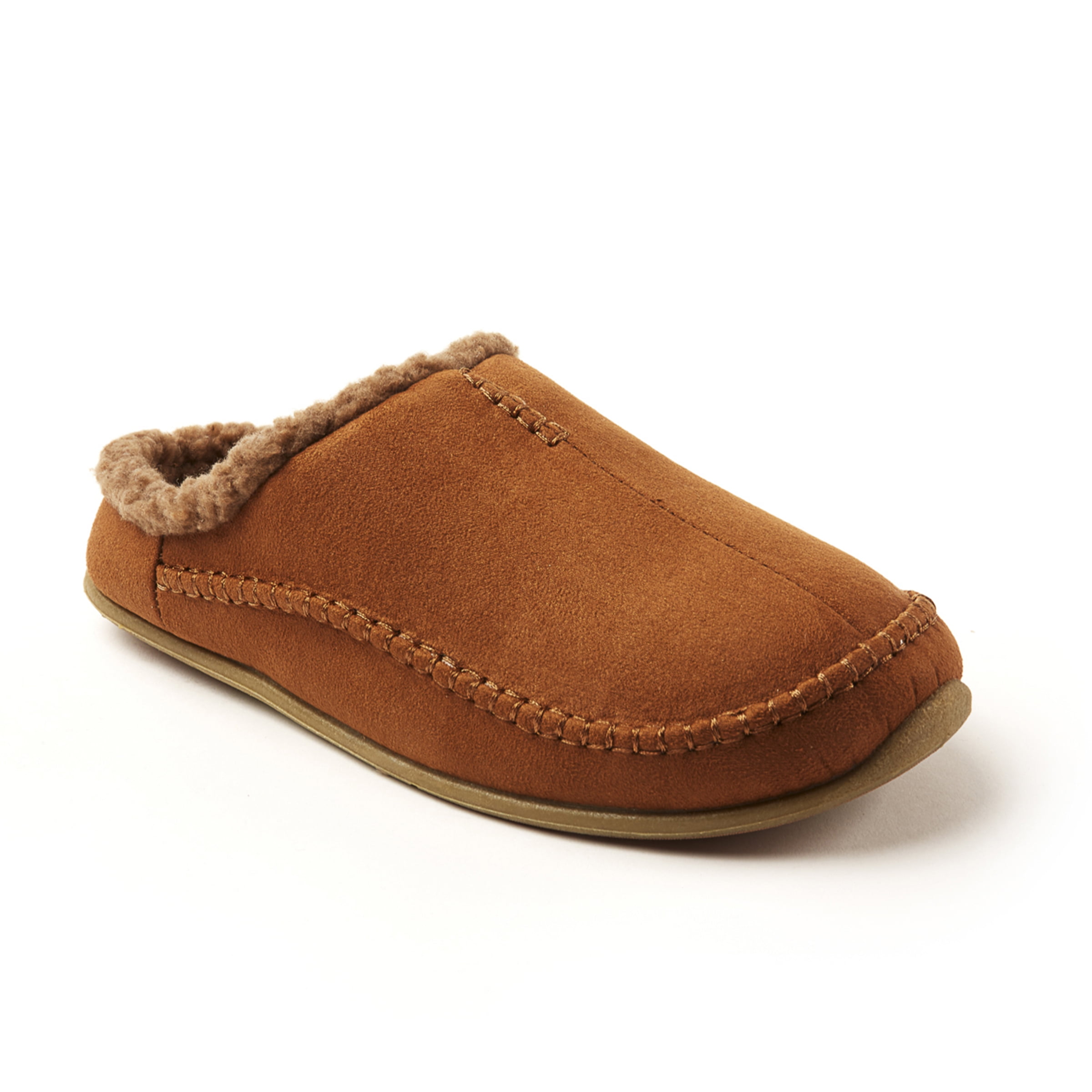 Deer Stags Unisex Nordic Microsuede Slipper - Chestnut - 7 Medium