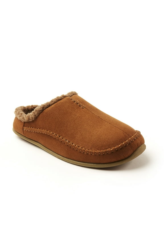 Unisex Nordic Microsuede Slipper - Chestnut - 8 Medium