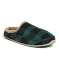 thumbnail image 1 of Deer Stags Unisex Nordic Plaid Slipper - Dark Green/Black - 12 Medium, 1 of 9