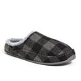 thumbnail image 1 of Deer Stags Unisex Nordic Plaid Slipper - Grey/Black - 7 Medium, 1 of 9
