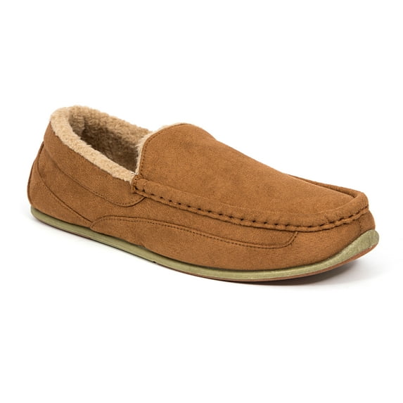 Deer Stags Unisex Spun Microsuede Slipper - Chestnut - 11 Wide