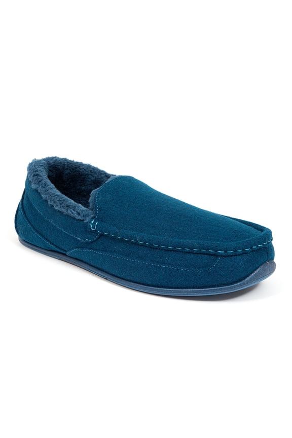 Unisex Spun Wool Slipper - Royal Blue - 9 Medium