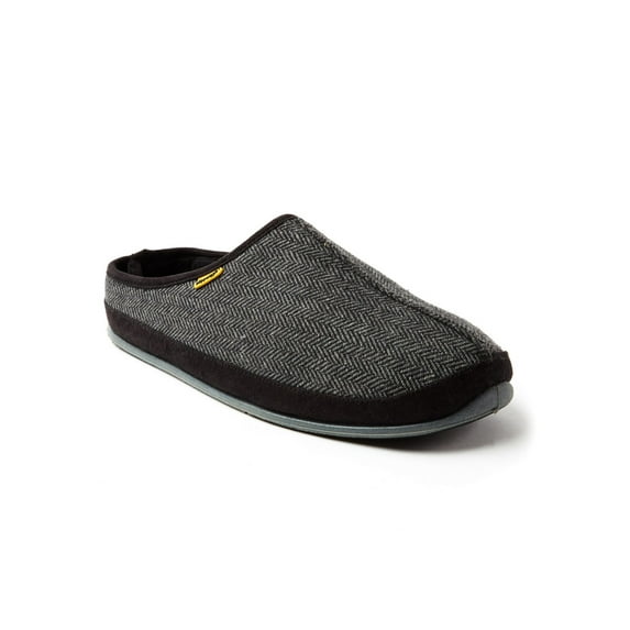 Deer Stags Unisex Wherever Tweed Slipper - Black - 13 Wide