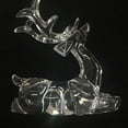 thumbnail image 1 of Deer Statue Decor Acrylic Modern Reindeer Sculpture for Christmas Desk Party Style B, 1 of 1