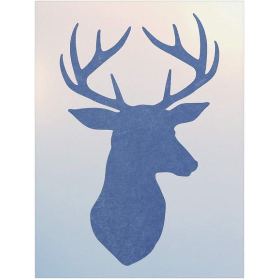 Deer Stencil - Forest Mountain Woodland Wildlife African Wild Animal DIY Template Reusable Laser Cut Mylar Template for Painting Home Decor DIY Crafts - The Artful Stencil