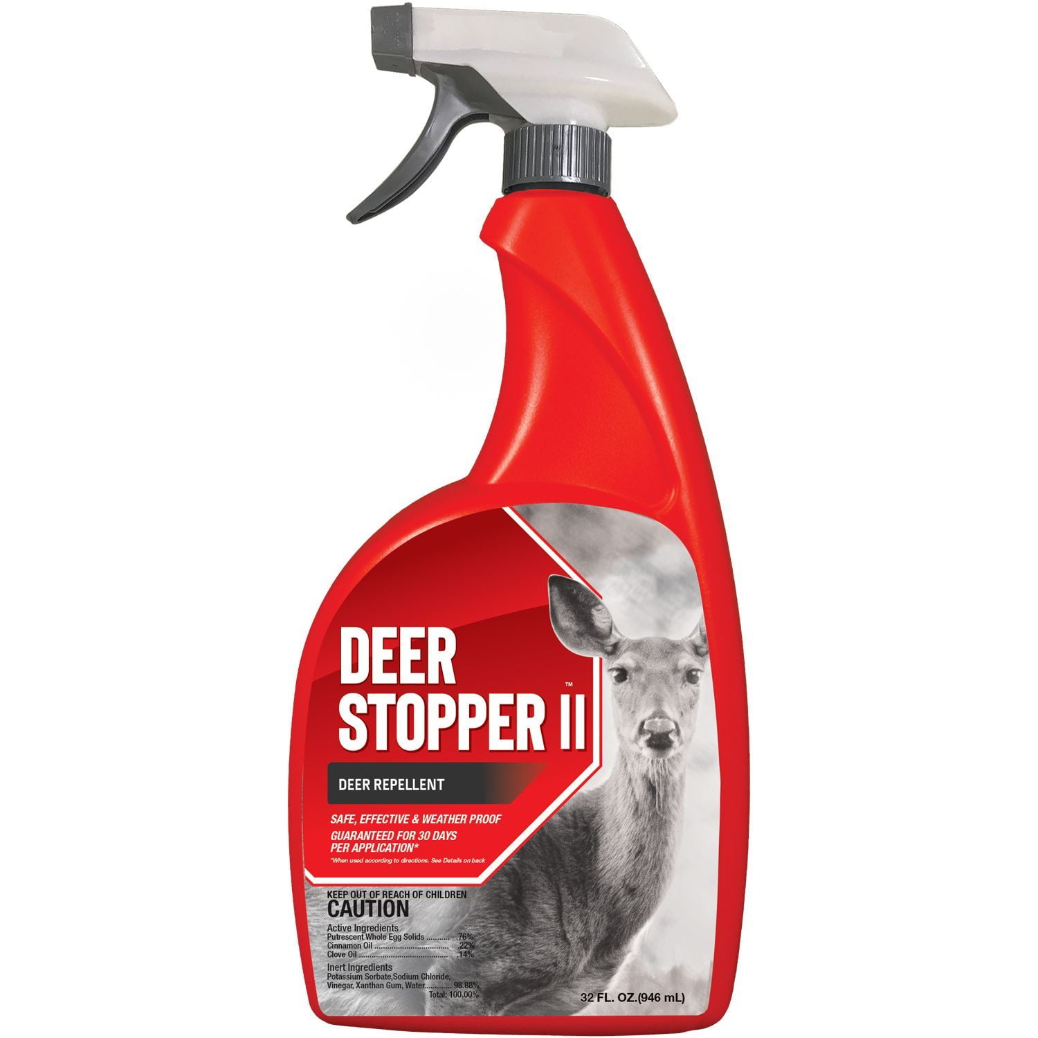 Deer Stopper II; Deer Repellent Trigger Spray, RTU, 32 oz