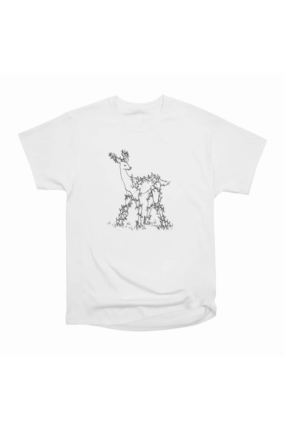 Deer T-Shirt Tee Gift For Him Merch For Her Apparel For Friend