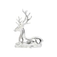 thumbnail image 1 of Deer Tabletop Christmas Decoration Figurine, Versatile Mantel Living Room Bedroom Decor, Elegant Indoor Holiday Ornament With Standing And Lying Poses,, 1 of 6