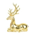 thumbnail image 1 of Deer Tabletop Figurine Christmas Decoration, Elegant Indoor Holiday Ornament With Versatile Display Options, Perfect For Mantel Living Room Bedroom Dining Table Coffee Table, 1 of 6