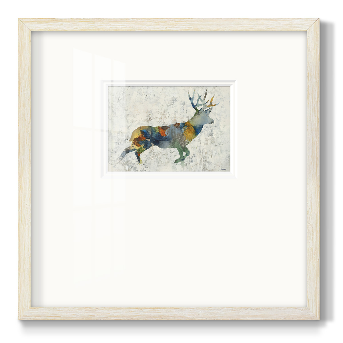 Deer TotemPremium Framed Print