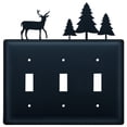 thumbnail image 1 of Deer & Trees Triple Switch Cover, 1 of 2
