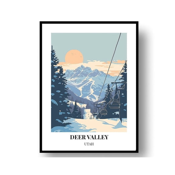 Deer Valley Travel Utah Scenic Art ( Options)