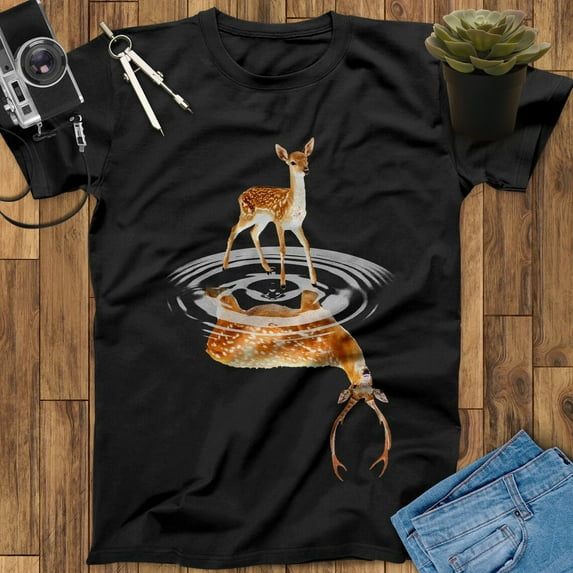 Deer Water Surface Horn Be Confident For Deer Lovers Shirts Father's Day Shirt, Mothers Day Gift