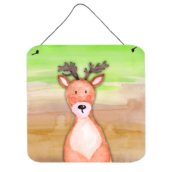Deer Watercolor Wall or Door Hanging Prints