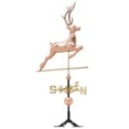 thumbnail image 1 of Copper Deer Weathervane - Polished, 1 of 2