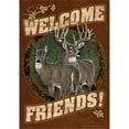 thumbnail image 1 of Deer Welcome Garden Flag, 1 of 1