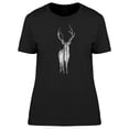 thumbnail image 1 of Deer With Black Forest Inside T-Shirt Women -Image by Shutterstock, Female Large, 1 of 4