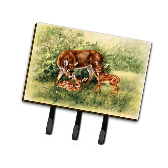 Deer by Daphne Baxter Leash or Key Holder