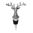 thumbnail image 1 of Deer for Head Shaped Christmas Wine Stopper Wine Bottle Stoppers Metal Material, 1 of 6