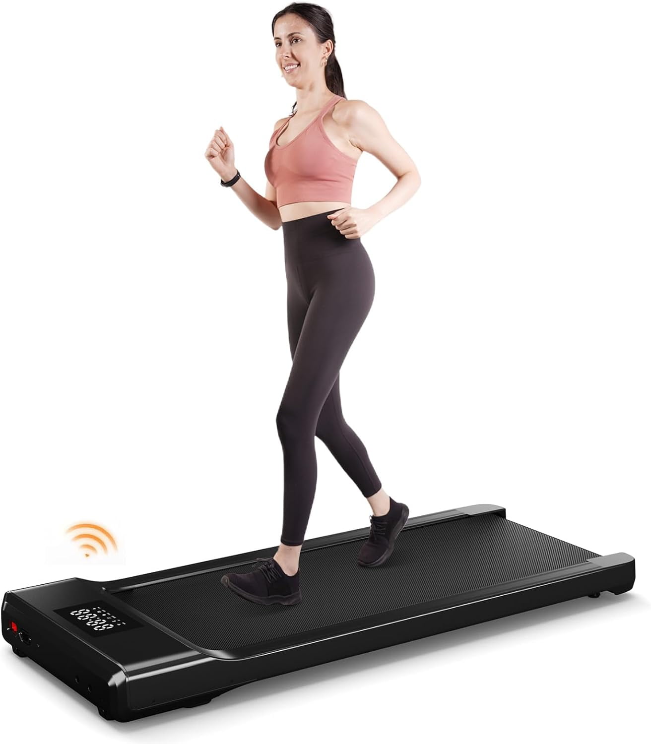 2024 Upgrade Walking Pad, Smart Under Desk Treadmill for Home, NoAssembly Treadmills, APP