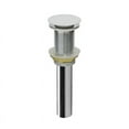 thumbnail image 1 of DeerValley DV-1D801 Bathroom Sink Drain Pop-Up Drain with Porcelain Ceramic Top Cap for Bathroom Sink without Overflow Gloss White, 1 of 8