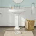 thumbnail image 1 of DeerValley Dynasty DV-1P522 26 3/4" White Vitreous China Rectangular Pedestal Sink with Overflow, 1 of 17