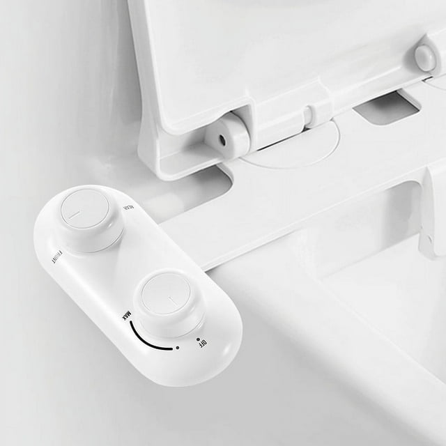 Deervalley Ultra Slim Bidet Attachment For Toilet With Dual Nozzle Non