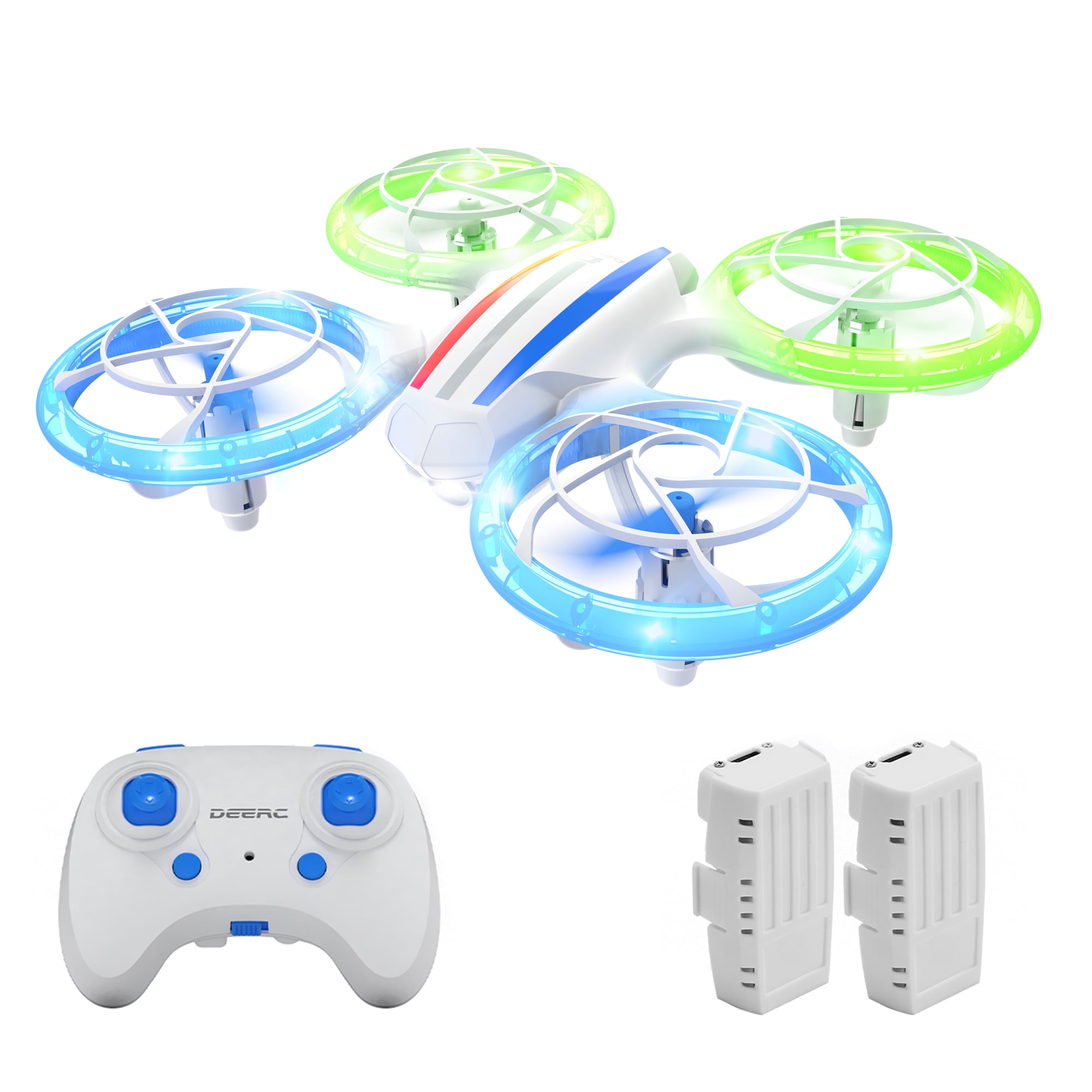 X2 Drones for Kids big size Drone for Beginners with Light RC Drones with  Altitude Hold,Quadcopter with 1-key Land, 3 Speed Modes, 360° Flip, 2