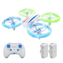 Deerc D23 Mini Drones for Kids Beginners, RC Quadcopter Drone with 5 LED Light Changing Modes, Altitude Hold, 360� Flip