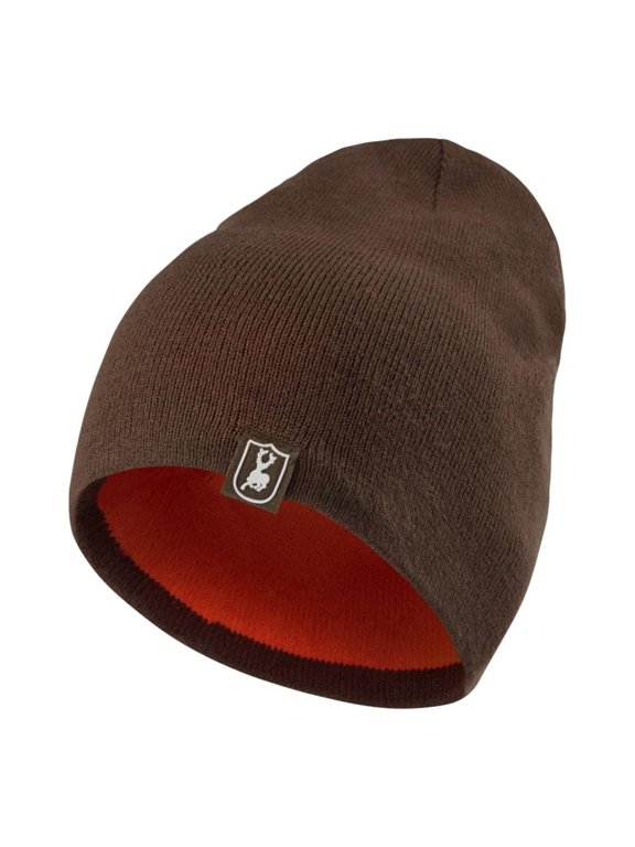 Cumberland Knitted Beanie Reversible OSFA Brown